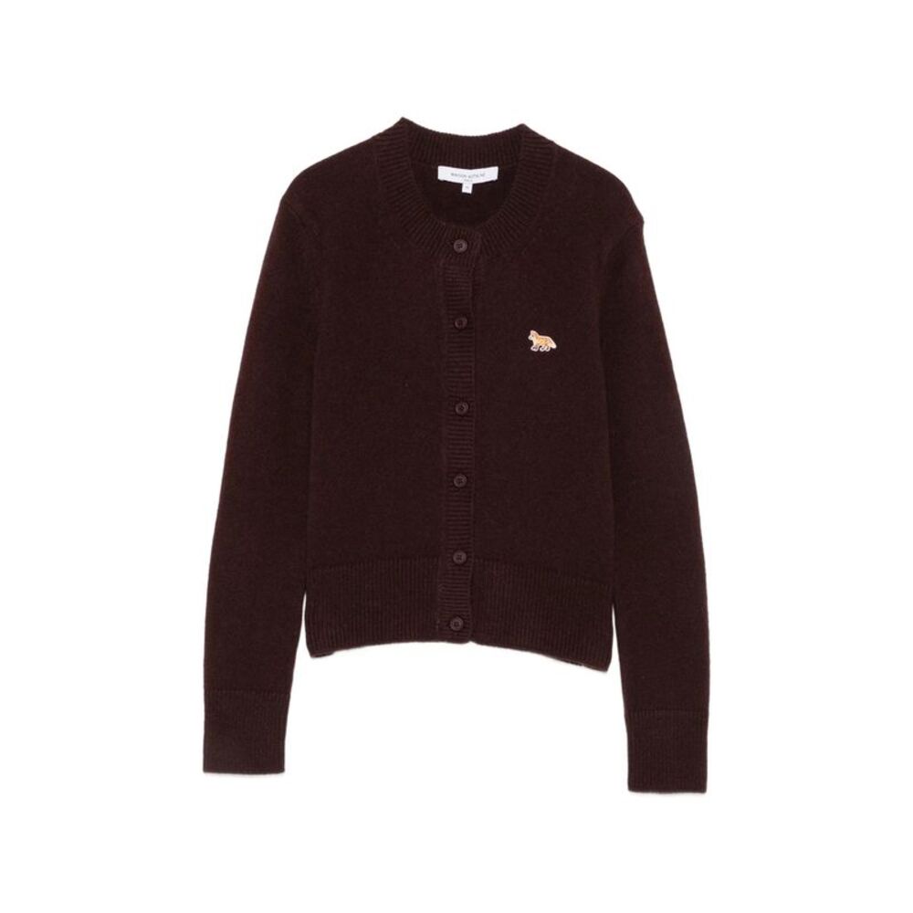 Maison Kitsuné Purple Knitwear - Cardigans Women